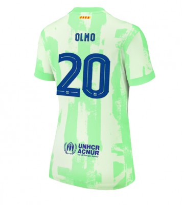 Barcelona Dani Olmo #20 Tercera Equipación Mujer 2024-25 Manga Corta